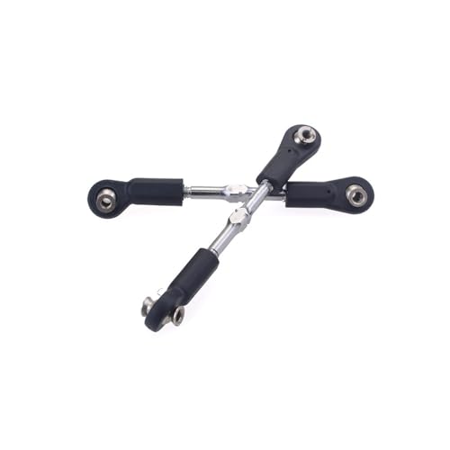 2Pcs 8124 Metal 75-85mm Steering Rod for 1/8 Zd Racing 9116 9020 9072 9071 9203 08425 08426 08427 08428 Rc Car Parts