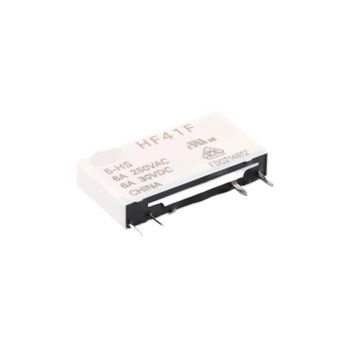 Relais de puissance HF41F commande 12V commutation stable 6A 250VAC 4 broches