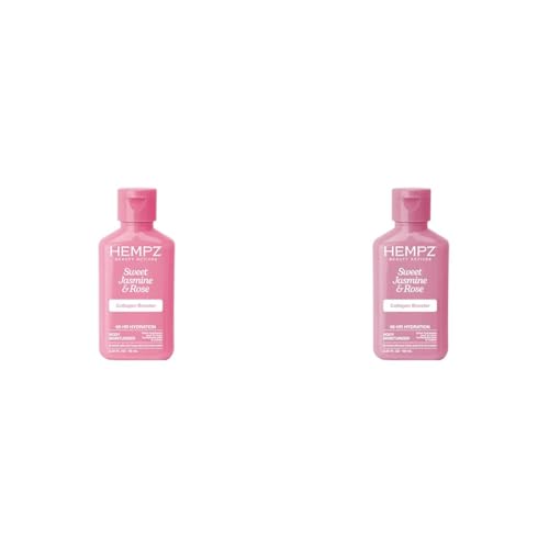 Image of Hempz Mini Body Moisturizer, Jasmine & Rose, 2.25 oz, (Pack of 2)