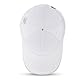 KELOYI Baseball Cap Damen S-M Basecap Herren Sommer Weiß Baseballkappe Kappe Baseballmütze Baumwolle Atmungsaktiv Outdoor Sport