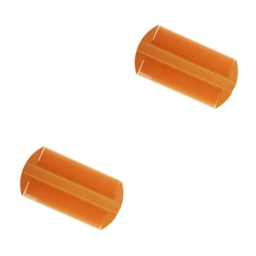 Baluue 24piezas Peines Antiestáticos De Doble Cara y Dientes Para Eliminación De Liendres y Color Aleatorio Peines Para Seco y Húmedo