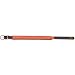 HUNTER Hundehalsband CONVENIENCE COMFORT, Farbe: neonorange, Mit Neopren-Polsterung, witterungsbeständig, pflegeleicht, ideal für Sport & Freizeit, Größe: 50