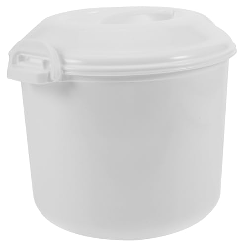 BESTYASH 1Juego Olla Arrocera Para Microondas Reutilizable Para Arroz y Calentar Para Preparar Arroz Al Vapor y Comidas Rápidas