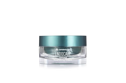 Endocare Tensage Nourishing Anti-Wrinkle Cream 50 ml | SCA Growth Factor, Firming Peptides, Lakesis, Actifcol | Day & Night Moisturiser for Deep Wrinkles, Firming Face Contour | Normal & Dry Skin