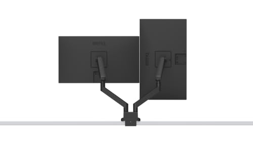Image of BenQ ErgoArm BDL01 Dual Monitor Arm for 2 Screens up to 35 inch & 24 lbs. Black