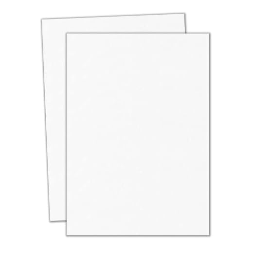 60 Blätt - 350g A4 Kartonpapier Weiß, Dickes Papier zum Drucken
