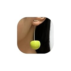 Green Cherry Earrings