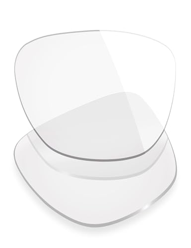 Mryok Ersatzgläser, kompatibel mit Ray-Ban Meta Wayfarer RW4008, 53 mm, Nicht polarisiert – HD-Klar, Einheitsgröße