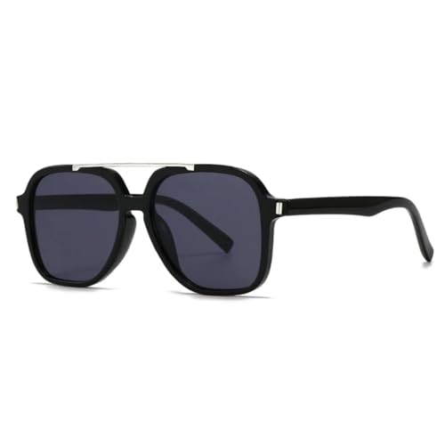 Verres UV400 anti-reflets pour ces lunettes de soleil surdimensionnées à rivets