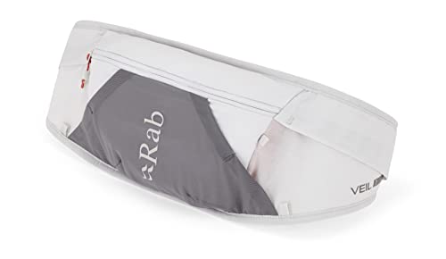 Rab Veil 1 Ultralight Breathable Hip Pack for Trail Running & Hiking - Gargoyle/Graphene - One Size