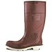 Knee Boots, Sz 12, 15"H, Brick Red, Plain, PR