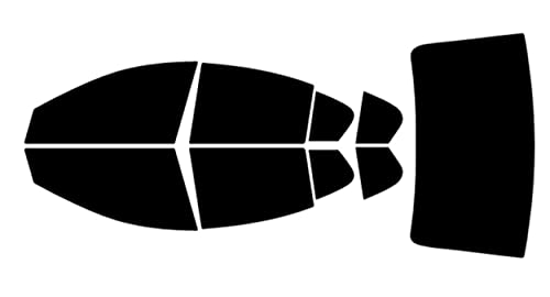 True Line Automotive Precut Window Tint Kit Compatible with Chevrolet Cruze Sedan 2010-2015 20% Fronts 5% Backs