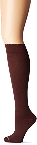 Image of HUE womens Graduated Compression Knee SocksCasual Sock