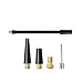 Lylincy 5 Pieces Balls Pumps Needle Set Needle Inflator Set Needle Nozzle Adapter 16/20/30/60cm Length Suitable for Multiple Air Equipment Easy Storage and Carry