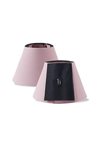 Horze Munich Flexible Neoprene Horse Bell Boots | Durable Overreach Protection (Pair) - Rose Tan - Small #TOP26