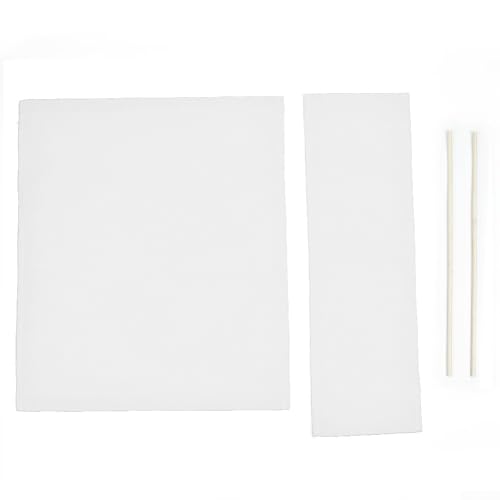 Funda para sillas de director, fundas de asiento de repuesto, fundas de asiento de lona de jardín al aire libre, funda de asiento de repuesto urable para silla de director (blanco)
