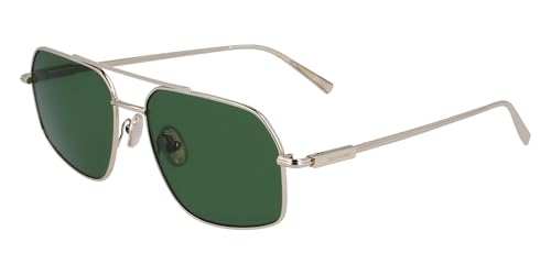 [FERRAGAMO] SF313S 746 LIGHT GOLD/GREEN 58/17/145 男性用サングラス