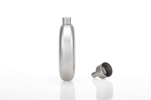 Keith Titanium Ti9302 Round Flask with Funnel - 5.0 fl oz ●●●●●●● Keith's 18th Anniversary: Exclusive Price!