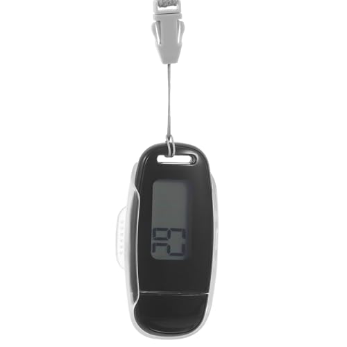 Compteur de marche et podomètre portable rechargeable USB pour course à pied sans application
