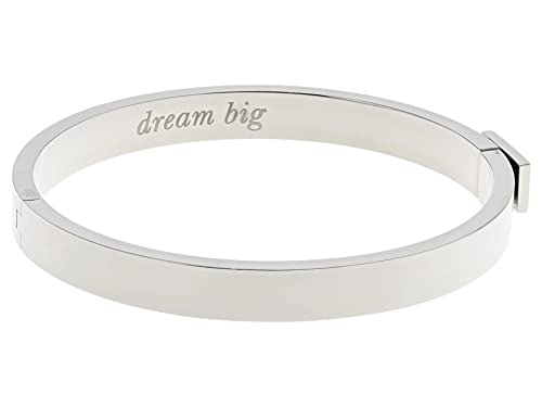Kate Spade New York Idiom Bangles 7Mm Dream Big (Silver)