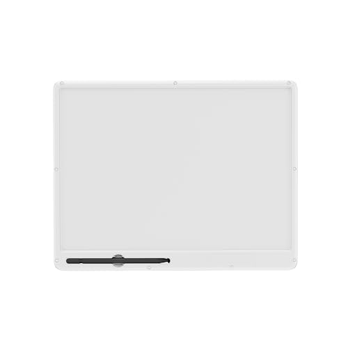 Image of Amazon Basics Writing Tablet with 15-inch Rainbow Colour LCD Screen and Stylus Pen for Kids & Adults (White)