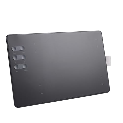 Tableta digitalizadora Focket, 16384 niveles de sensibilidad a la presión, con stylus sin batería y 6 teclas de acceso directo personalizables para Windows y Mac (modelo P3) miniatura 4