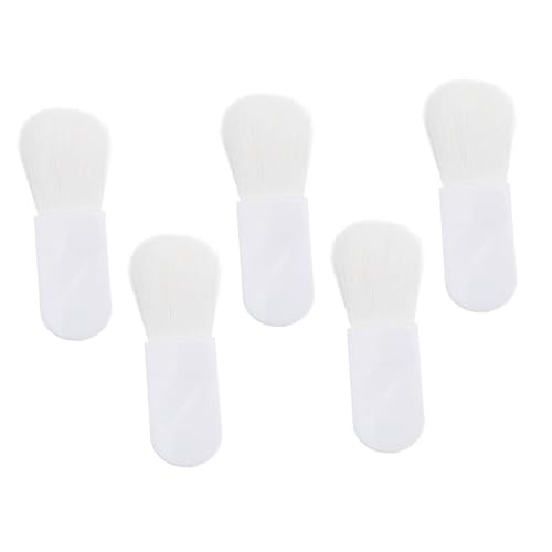 BESTYASH 5pcs Mini Blush Brush Set Portable Soft Bristle Makeup Tool for Women Comfortable Grip Sturdy Great for Travel Learning