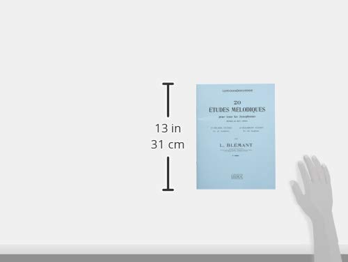 Amazon.co.jp: ブレマン : 20の旋律的練習曲 第一巻 (サクソフォン教則