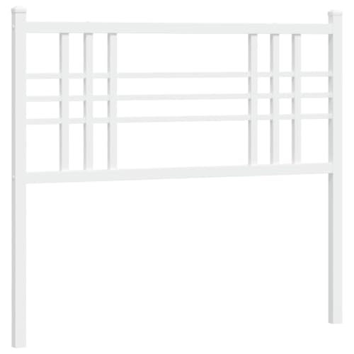 VidaXL Cabecero de Metal Blanco 100 cm