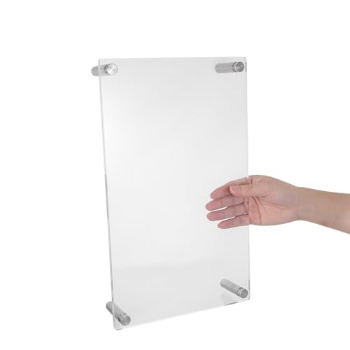 Support écran ordinateur portable acrylique pieds détachables bureau maison - 4