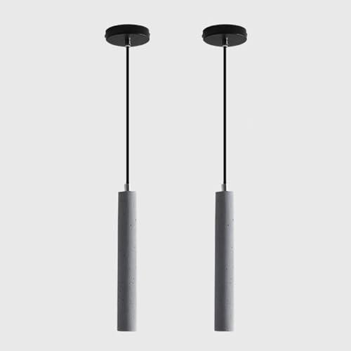 Lustre LED béton gris réglable pour éclairer efficacement vos magasins