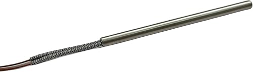 eRicambi, Candeletta Resistenza Cartuccia Accensione per Stufe a Pellet Caldaie e Bruciatori, Esecuzione Diritta Ø 9,9mm Lunghezza Totale 155 mm 300W HT62685