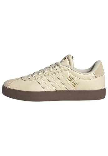Adidas Damen VL Court 3.0 Shoes, Wonder White/Wonder White/Gold met., 38 EU – Ansicht 1