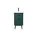 Elegant Decor 18 inch Bathroom Vanity in Green