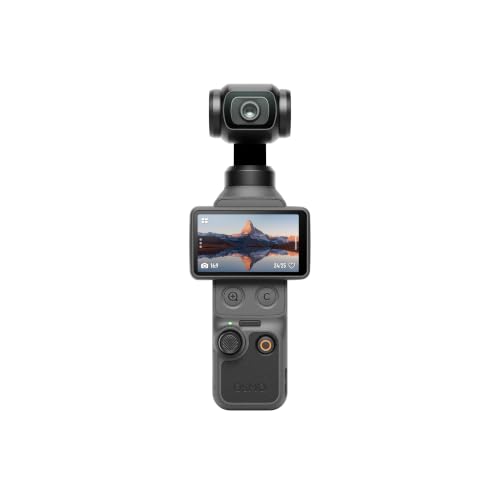 Image of DJI Osmo Pocket 4 Standard 3-Axis Gimbal Camera with 4K Video, AI Tracking, Touchscreen Display, Portable Stabilized Vlogging Camera for Travel, YouTube & Content Creation | Wireless Mic, Wide Angle Lens, Magnetic Fill Light, 128GB Memory Card