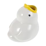 Construction robuste : fabriqué en céramique, ce porte-brosse à dents est robuste et conçu pour résister à une utilisation quotidienne tout en étant facile à entretenir, jolis gobelets à brosse à dents de dessin animé, porte-cure-dents en céramique