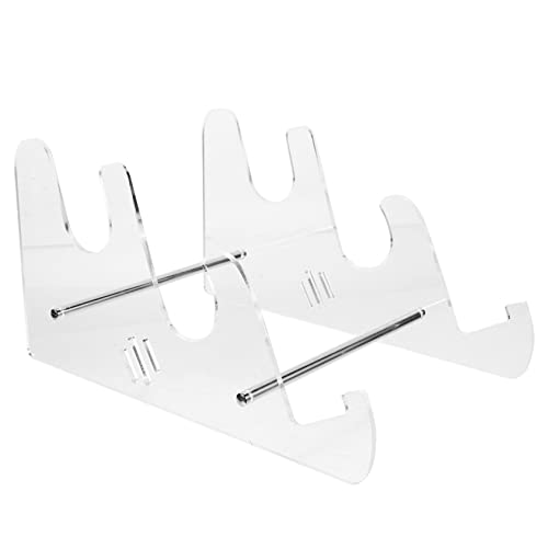 SHOWERORO Acrylic Keyboard Display Stand 3 Tier Keyboard Riser Perfect for Organizing