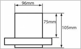 Baño de, cocina Ventilador – 100