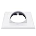 Skywalker Single-Gang Bundled Cable Wall Plate (White)