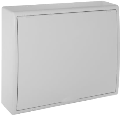 Boîte de distribution arelos 8220 avec couvercle fumé pour tableau électrique
