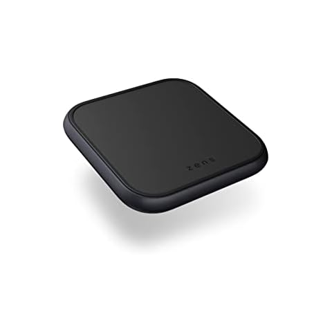 ZENS Aluminium Fast Wireless Charger with USB Ports Cover