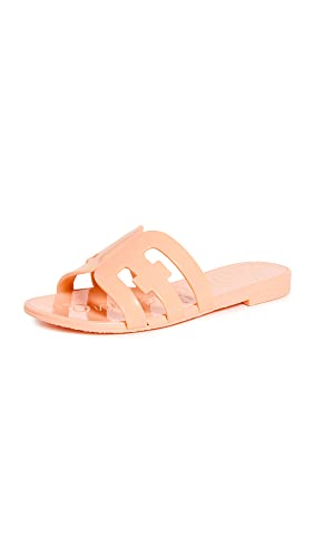 Image of Sam Edelman Bay Jelly Sandal Peach Pearl 7 Medium