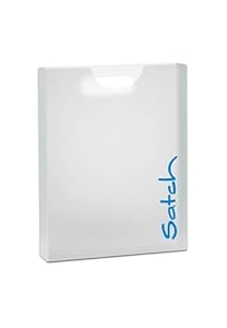 Satch Heftebox DIN A4 für Schulrucksäcke inkl. Griff, hochwertig und leicht transparent - Transparent