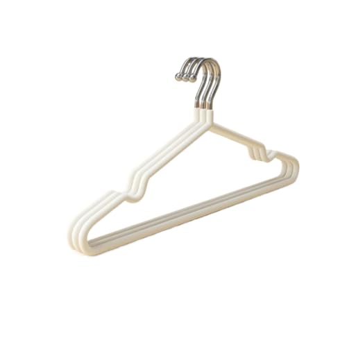 WHL Alexanders Juego de 10 perchas antideslizantes para colgar la ropa en las esquinas, con diseño de ranura