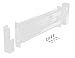 Vestil GR-F2R-DI-3-WT Drop-in Style Guard Rail 3 FT White