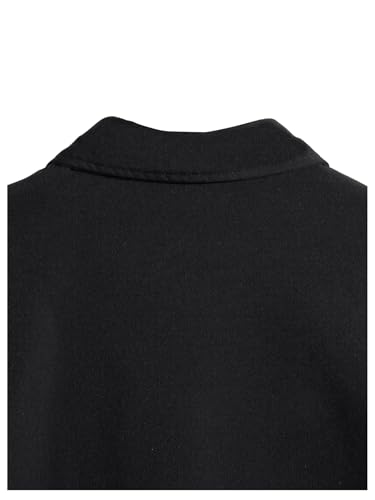 OYOANGLE Men's Colorblock Plaid Print Button Down Long Sleeve Pocket Collared Shirts Top3