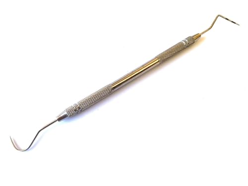 Dog Dental Tooth Scaler and Scraper Stainless Double Headed Removing Tool Scraper Pet Teeth Cleaning Tools for Dog and Cat