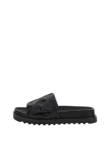 Mules GUESS Fabio 62116 Noir 35 pour vos soirées d'été