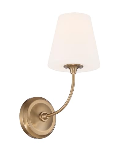 Image of Crystorama Libby Langdon Sylvan 6'' Vibrant Gold Sconce