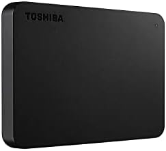 Toshiba Canvio Basics 1TB Portable External Hard Drive USB 3.0, Black - HDTB410XK3AA